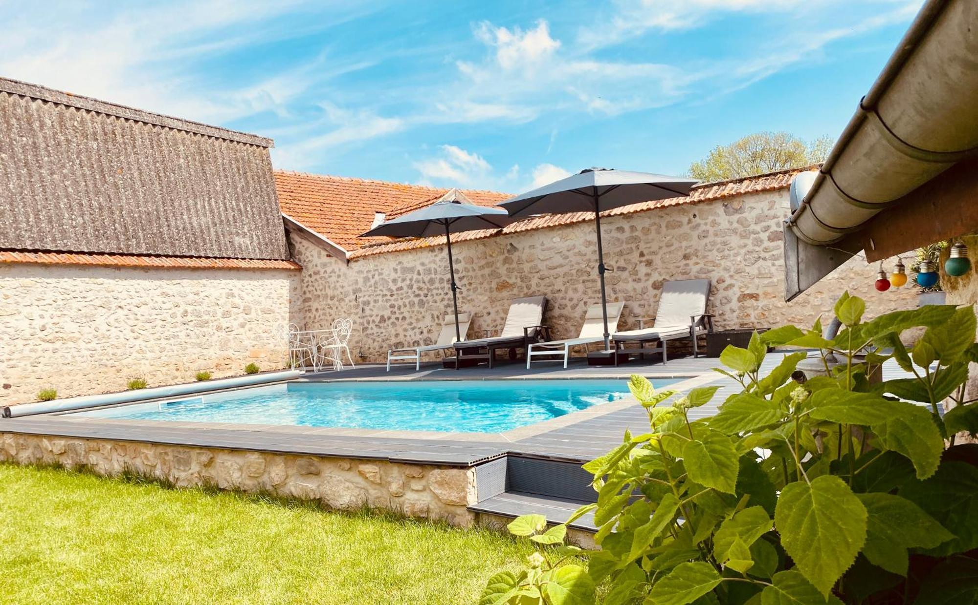 Studio D'Hotes Avec Piscine « Le Clos N°6 » Cormicy ภายนอก รูปภาพ